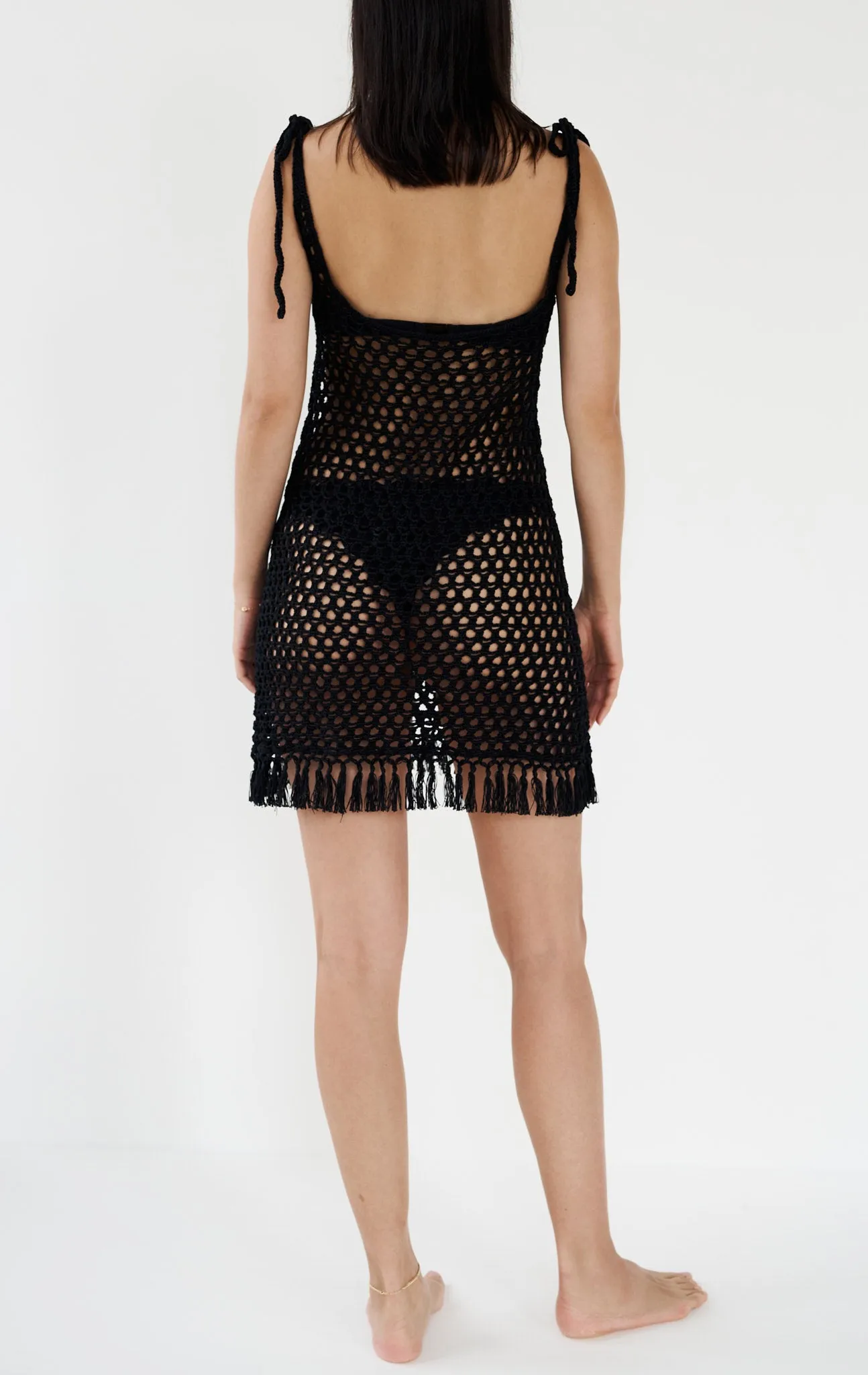 Crochet Mini Dress