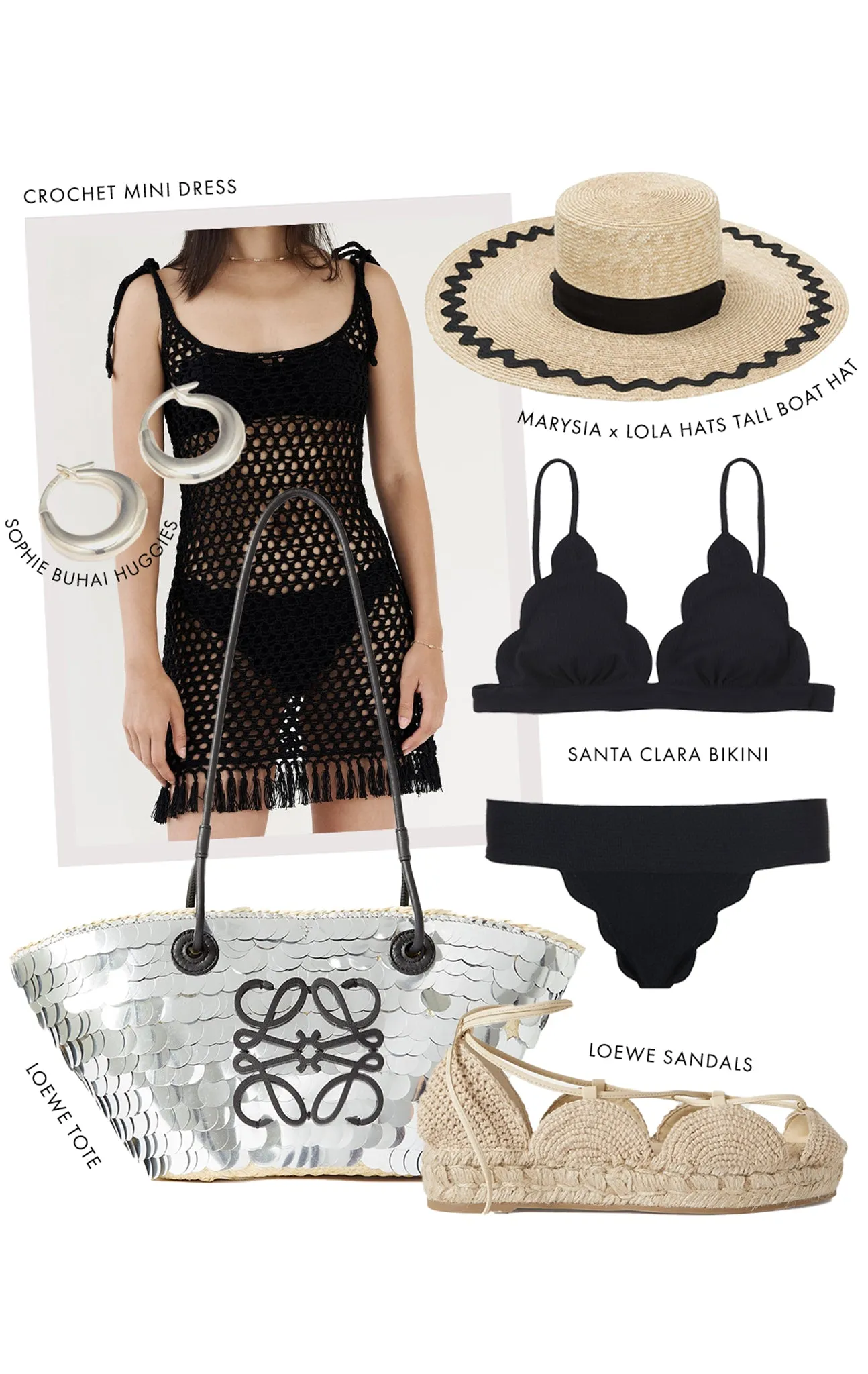 Crochet Mini Dress