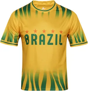 Customize Fan Soccer Jersey-Brazil,Argentina,Mexico&USA JerseyMen Football Shirt Soccer Wear for Sports Training