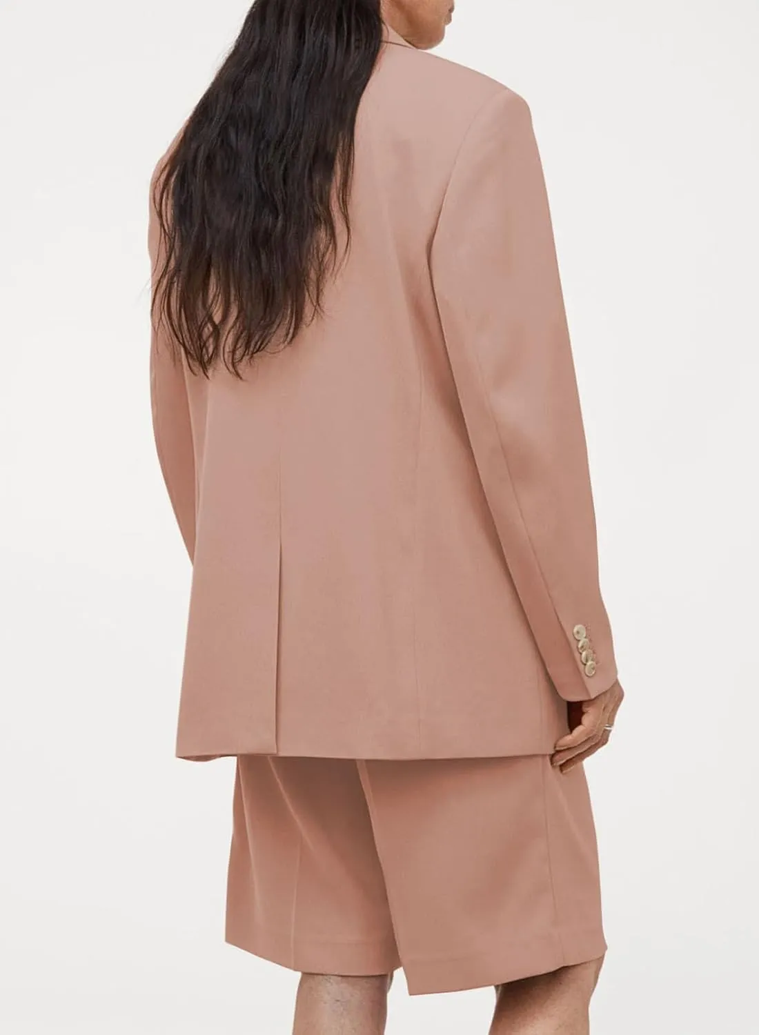 Dokotoo Womens 2024 Fashion Spring Lapel Collar Buttons Blazer Jackets for Women Business Casual