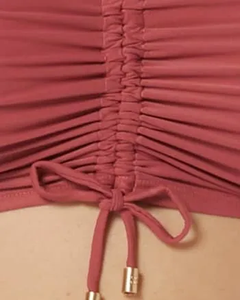 ELEVATE BIKINI TOP | LAVA CORAL