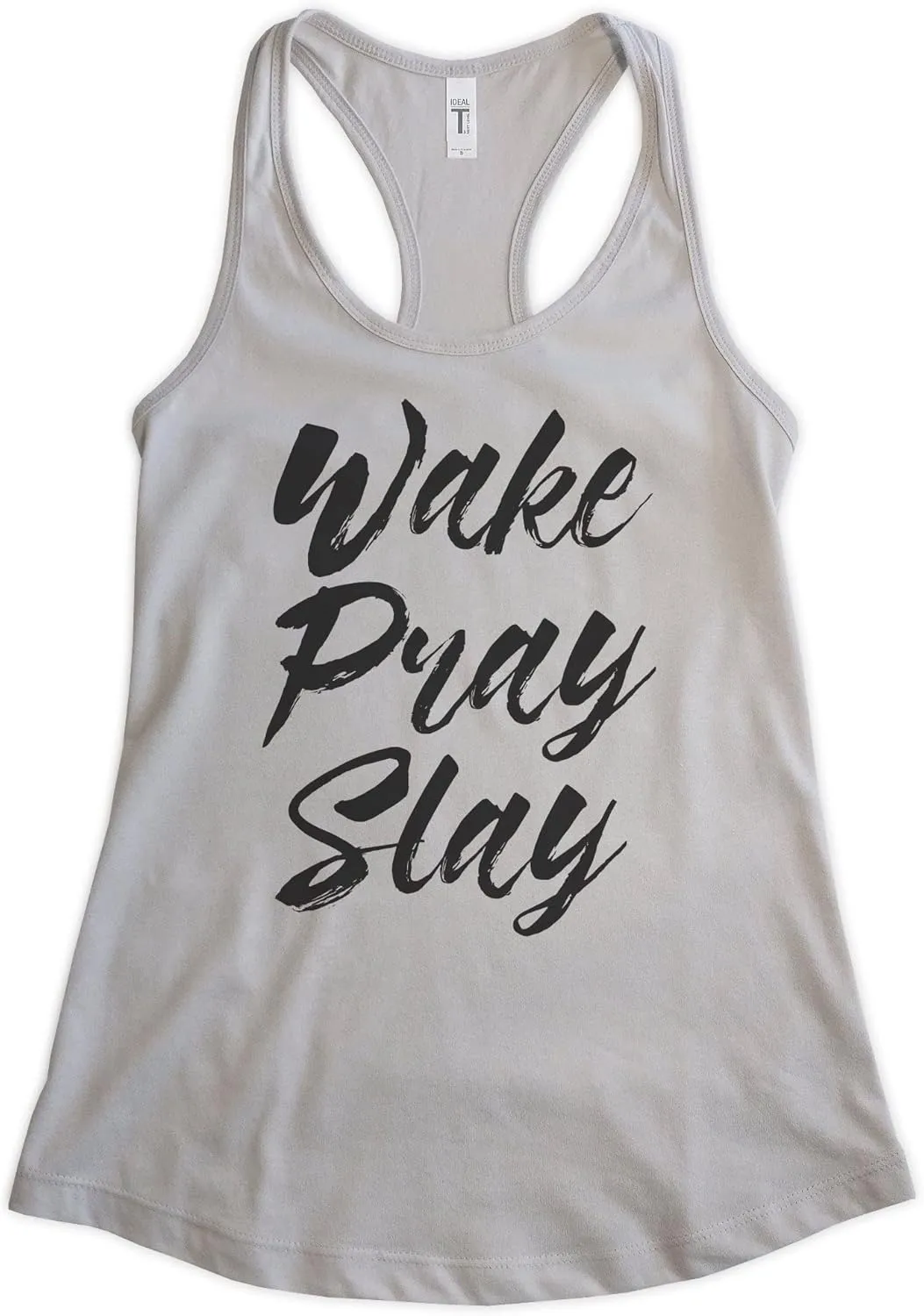 EVERTREE CLOTHING Wake Pray Slay Tank Top, Ladies Racerback Tank Top, Workout Tank, Gym Tank, Exercise Tank