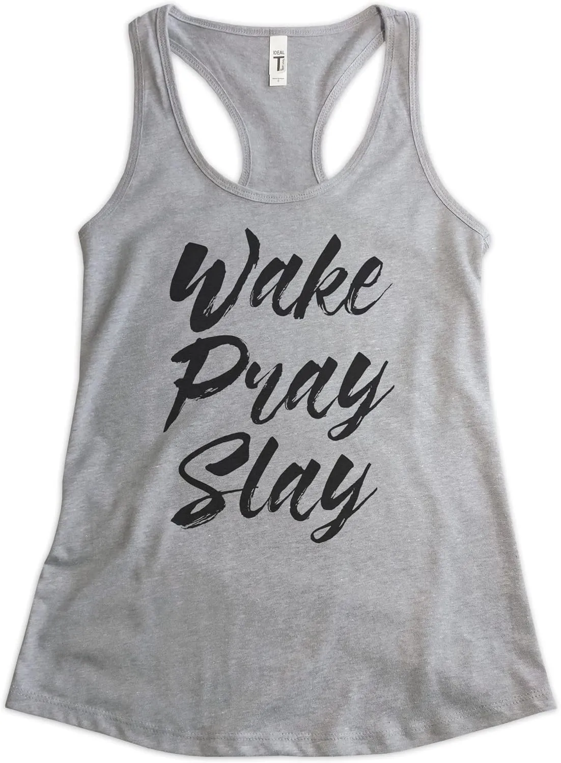 EVERTREE CLOTHING Wake Pray Slay Tank Top, Ladies Racerback Tank Top, Workout Tank, Gym Tank, Exercise Tank