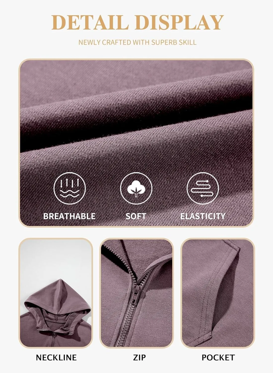 Eytino Women Plus Size Sweatshirt Half Zip Long Sleeve Hoodies Tops Oversized Casual Sweaters with Pockerts(1X-5X)