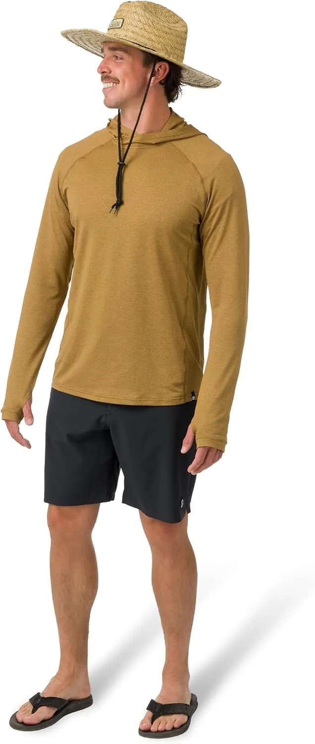 Flylow Men's Bandit Shirt - Lightweight Sun Hoody for Hiking, Mountain Biking, Water Sports, & Casual Wear