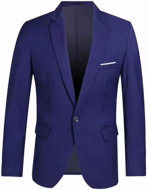 Formal Blazer for Boys One Button Suit Jacket Gentleman Blazer Jacket Casual Outerwear