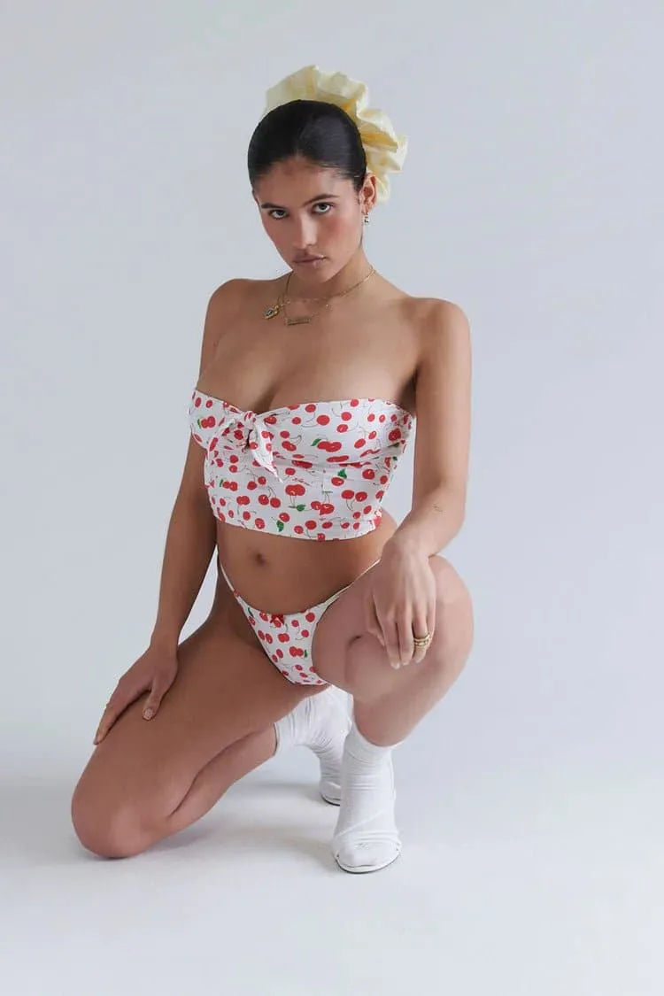 Frankies Bikinis x SYDNEY SWEENEY Rocky Strapless Bikini Top