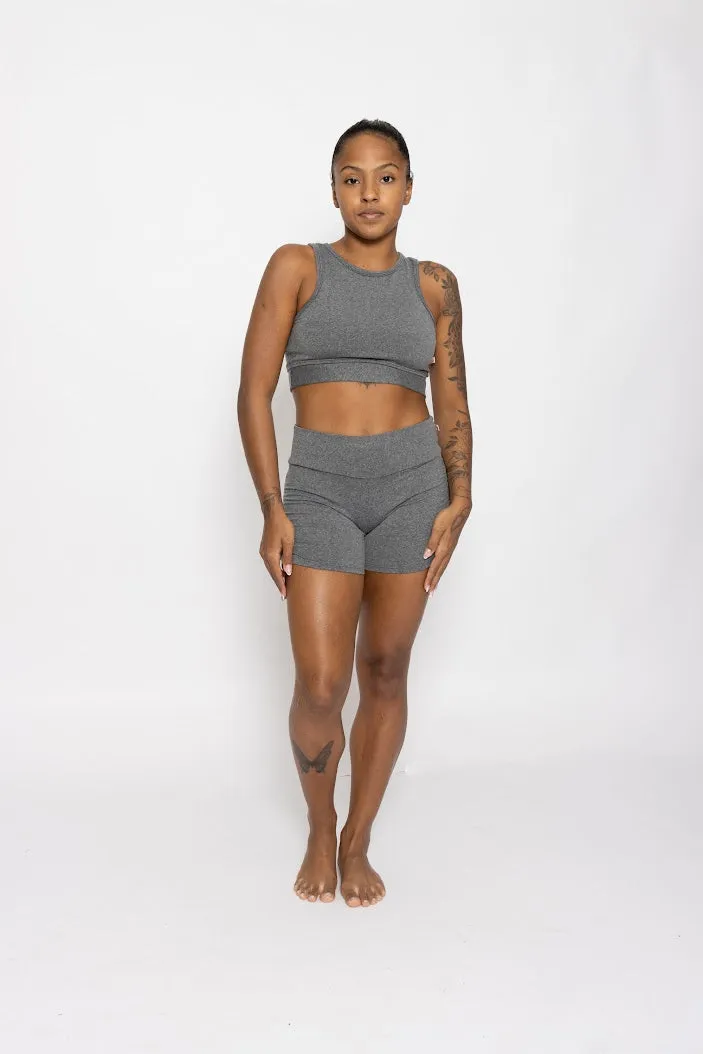 Gavea Top, Mixed Gray, Supplex