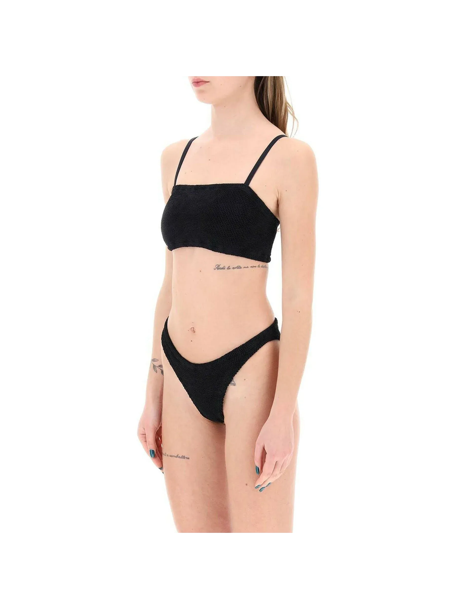 Gigi Bandeau Textured Swimwear