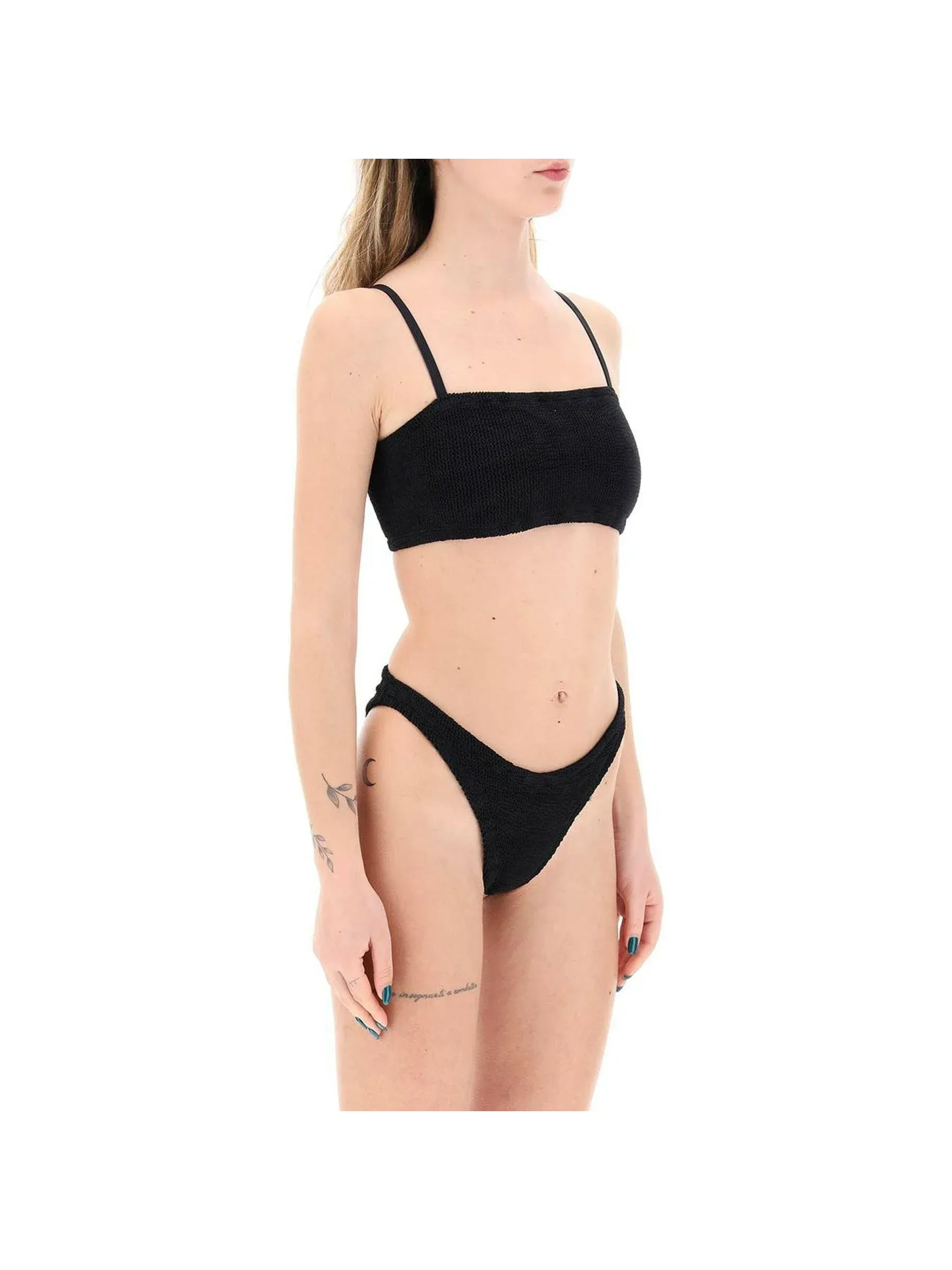 Gigi Bandeau Textured Swimwear