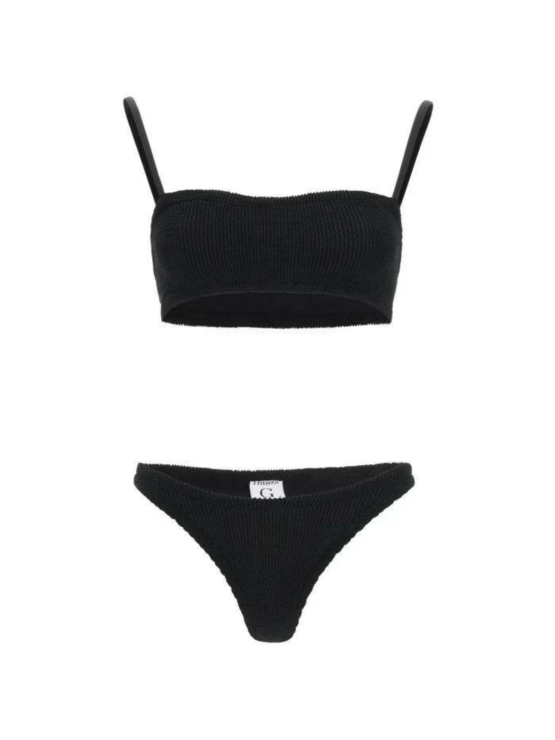 Gigi Bandeau Textured Swimwear