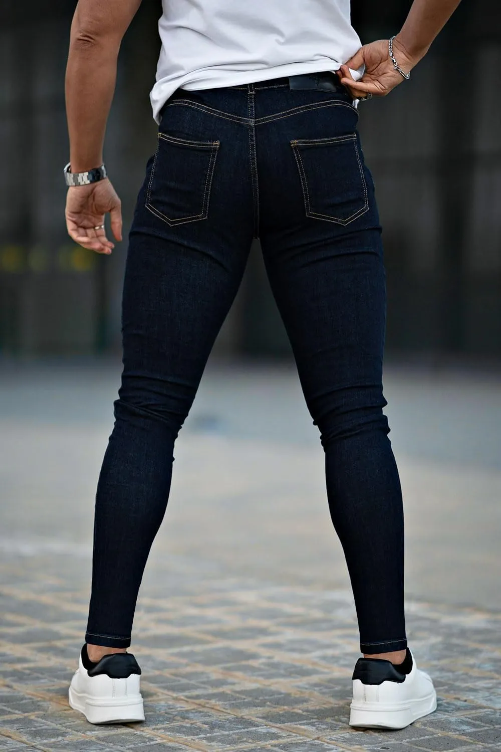 GINGTTO Mens Skinny Jeans Stretch Denim Jeans for Men