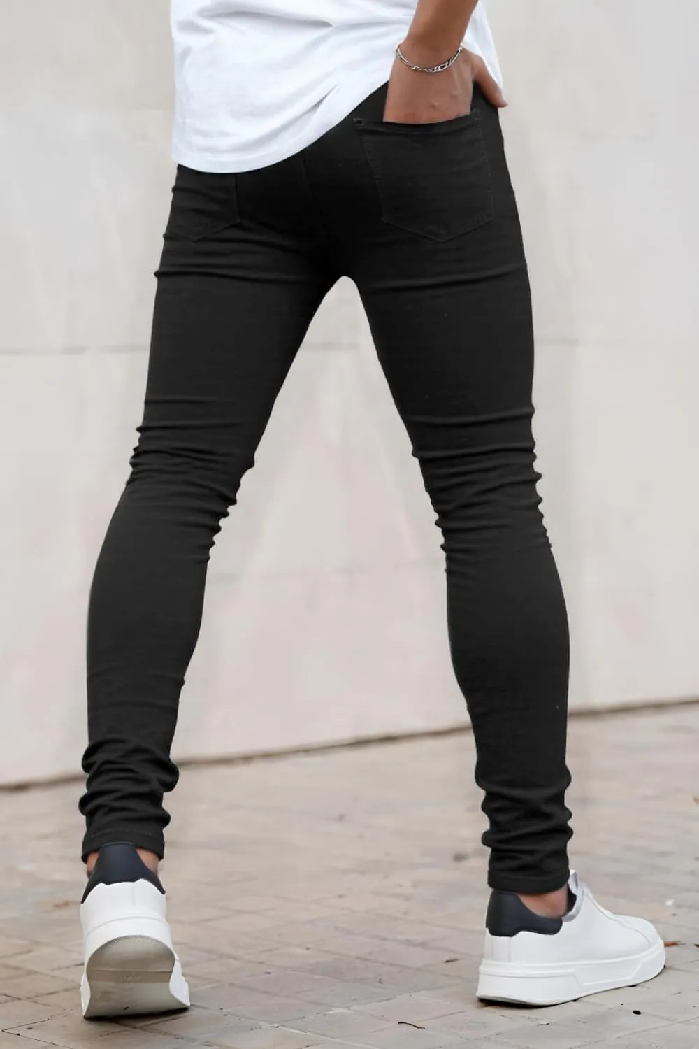 GINGTTO Mens Skinny Jeans Stretch Denim Jeans for Men