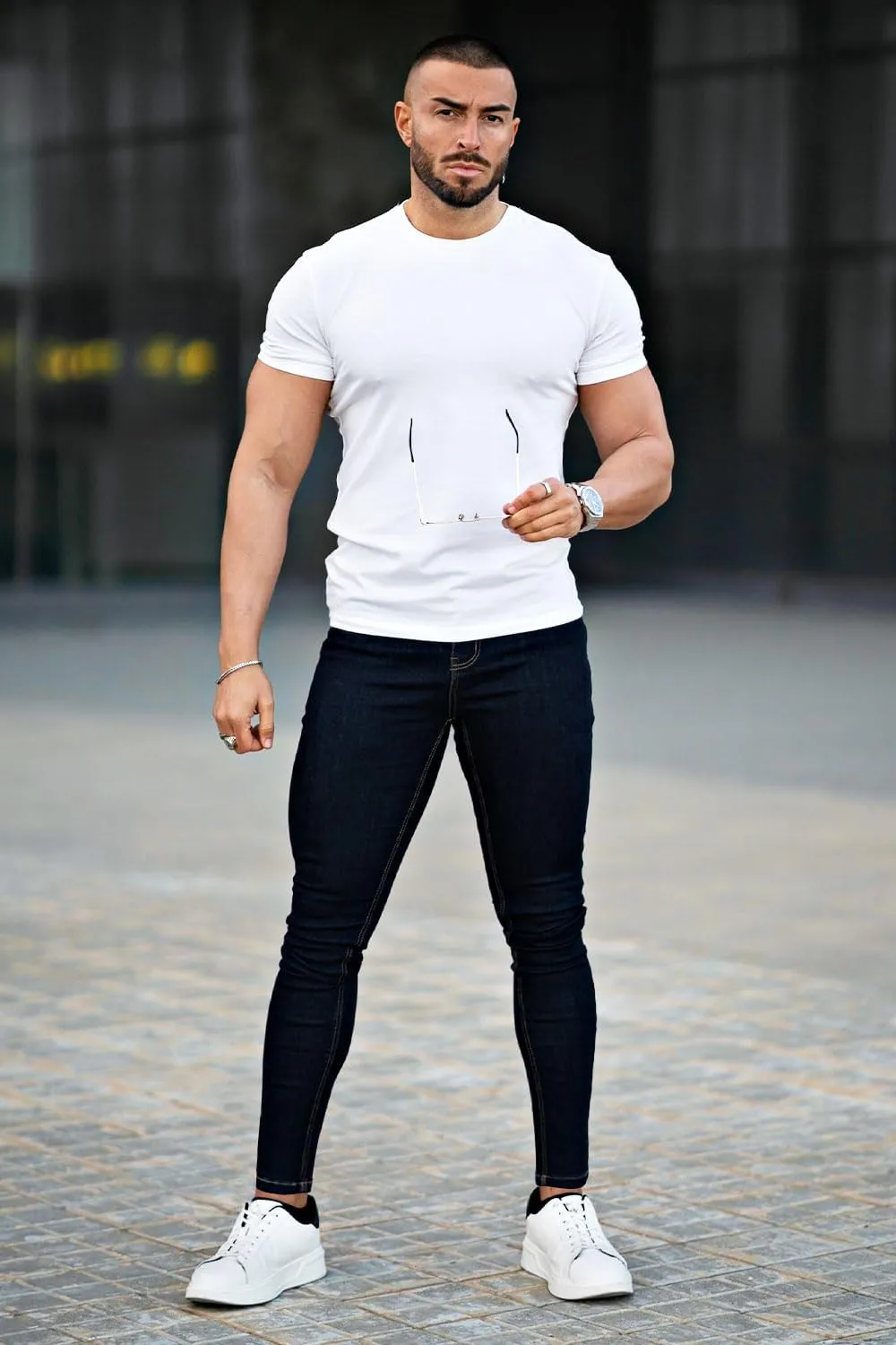 GINGTTO Mens Skinny Jeans Stretch Denim Jeans for Men