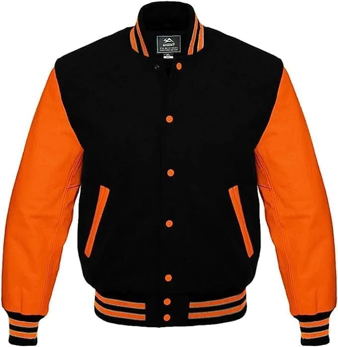 Griffins Varsity Letterman Baseball Bomber Letterman Jackets Genuine Leather Sleeves & Multi Wool Color Options
