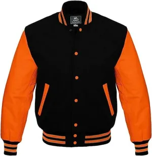 Griffins Varsity Letterman Baseball Bomber Letterman Jackets Genuine Leather Sleeves & Multi Wool Color Options