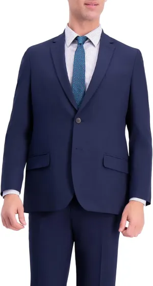 Haggar Men's Premium Stretch Tailored Straight Fit Suit Separate Jackets