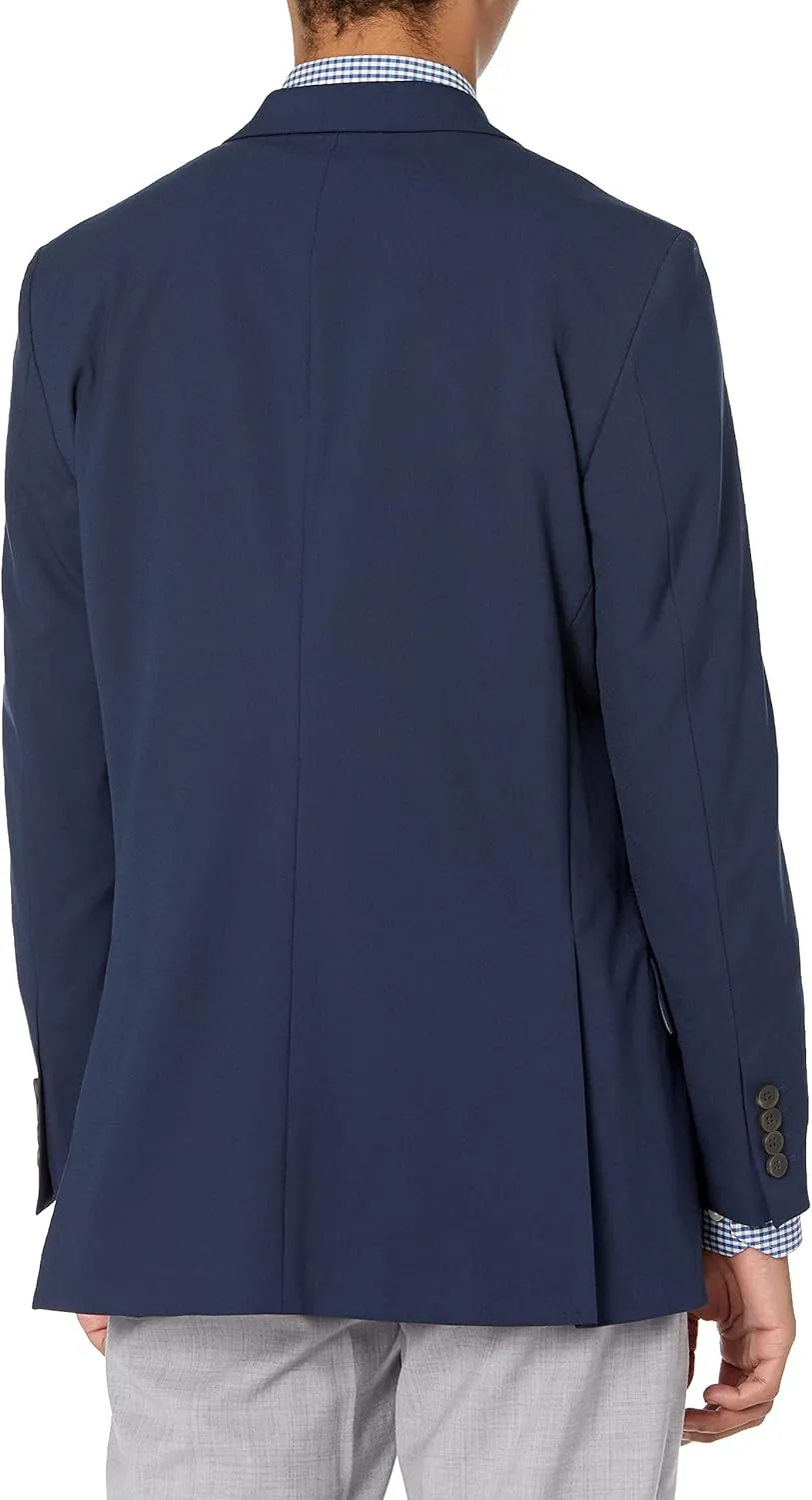 Haggar Men's Premium Stretch Tailored Straight Fit Suit Separate Jackets