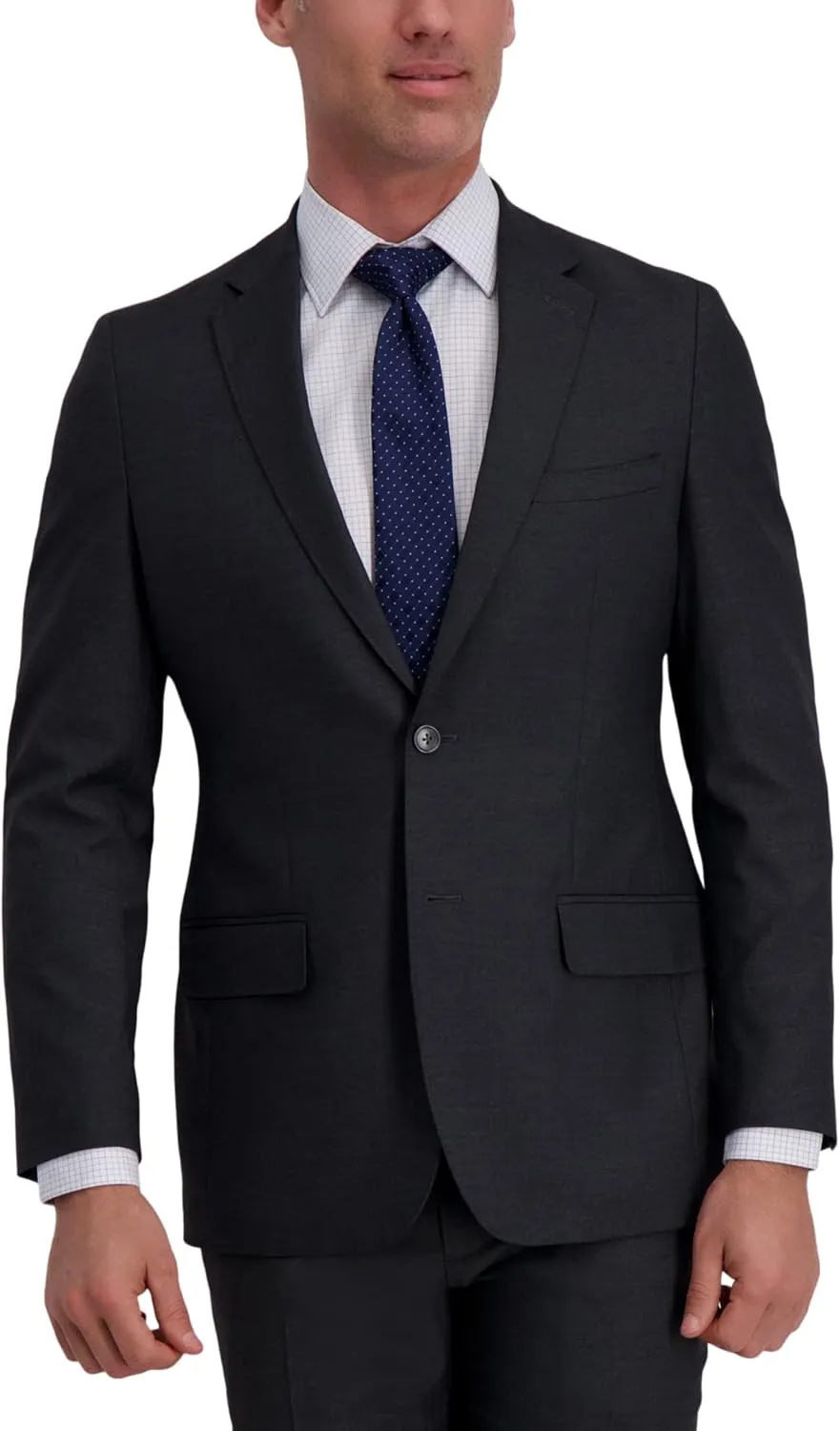 Haggar Men's Premium Stretch Tailored Straight Fit Suit Separate Jackets