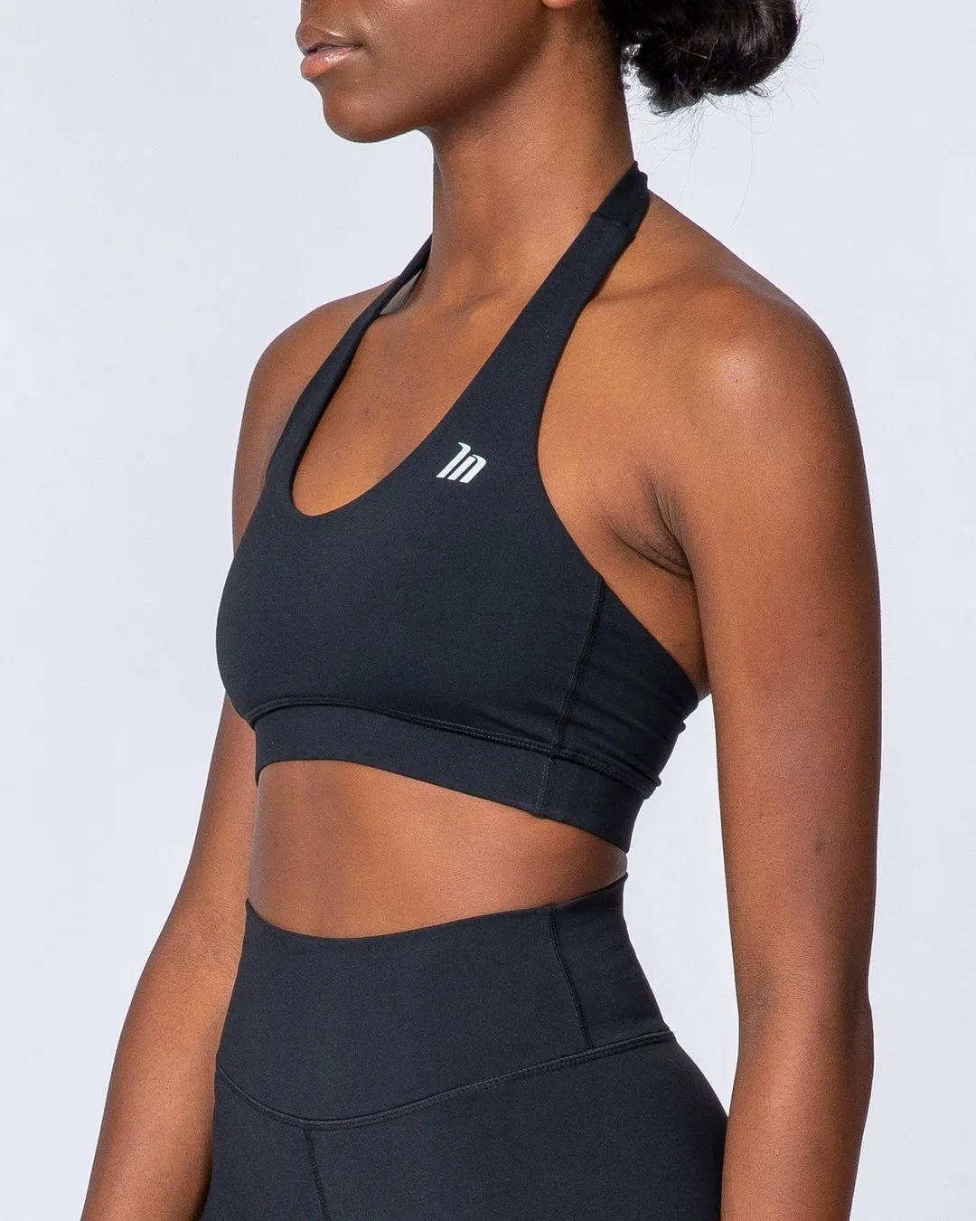 Halter Bra - Black