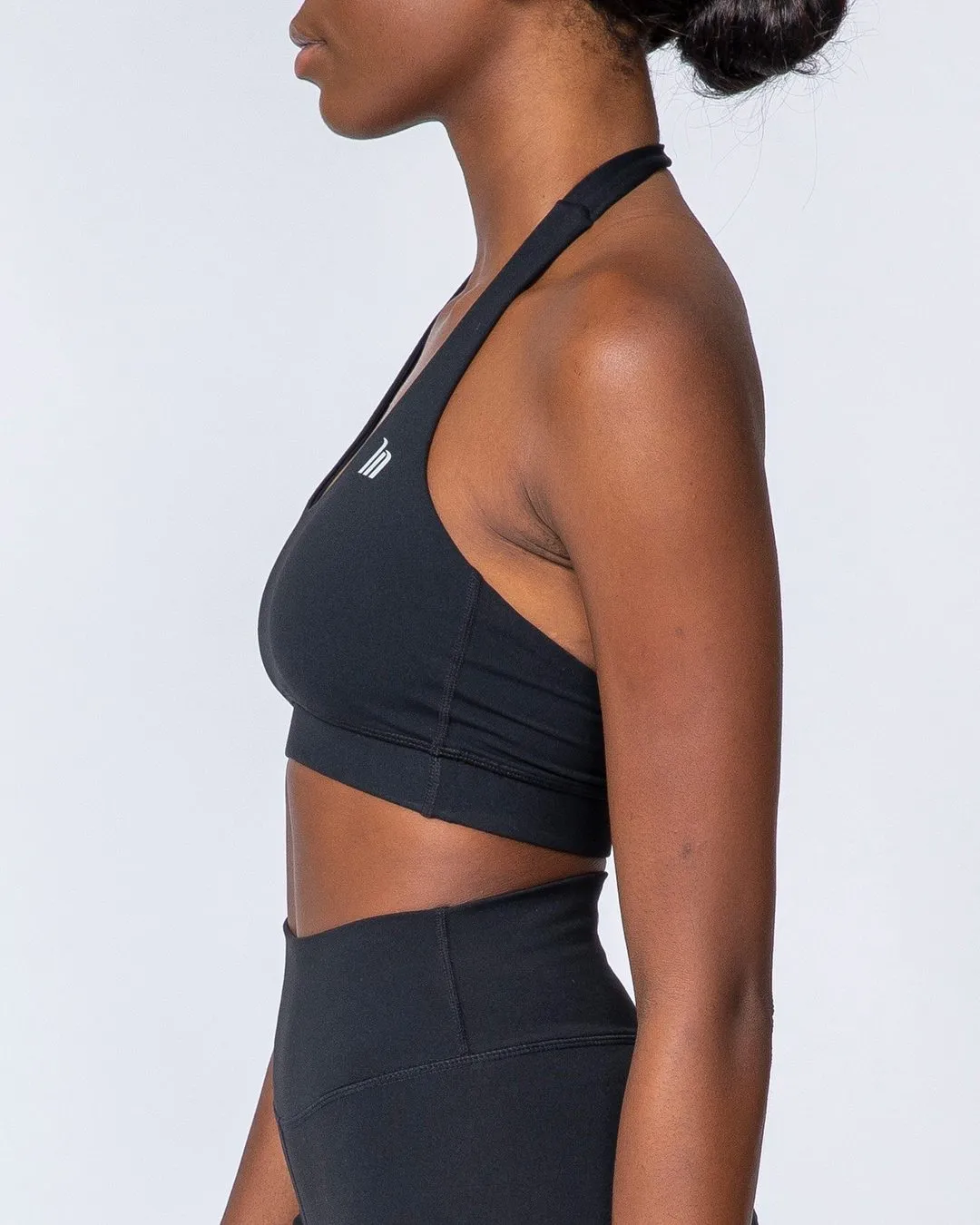 Halter Bra - Black