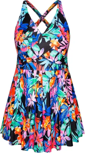 Hanna Nikole Women Plus Size Swimsuit Tops Twist V Neck Only Modest Tankini Swimsuit Tops Bathing Suits No Bottom
