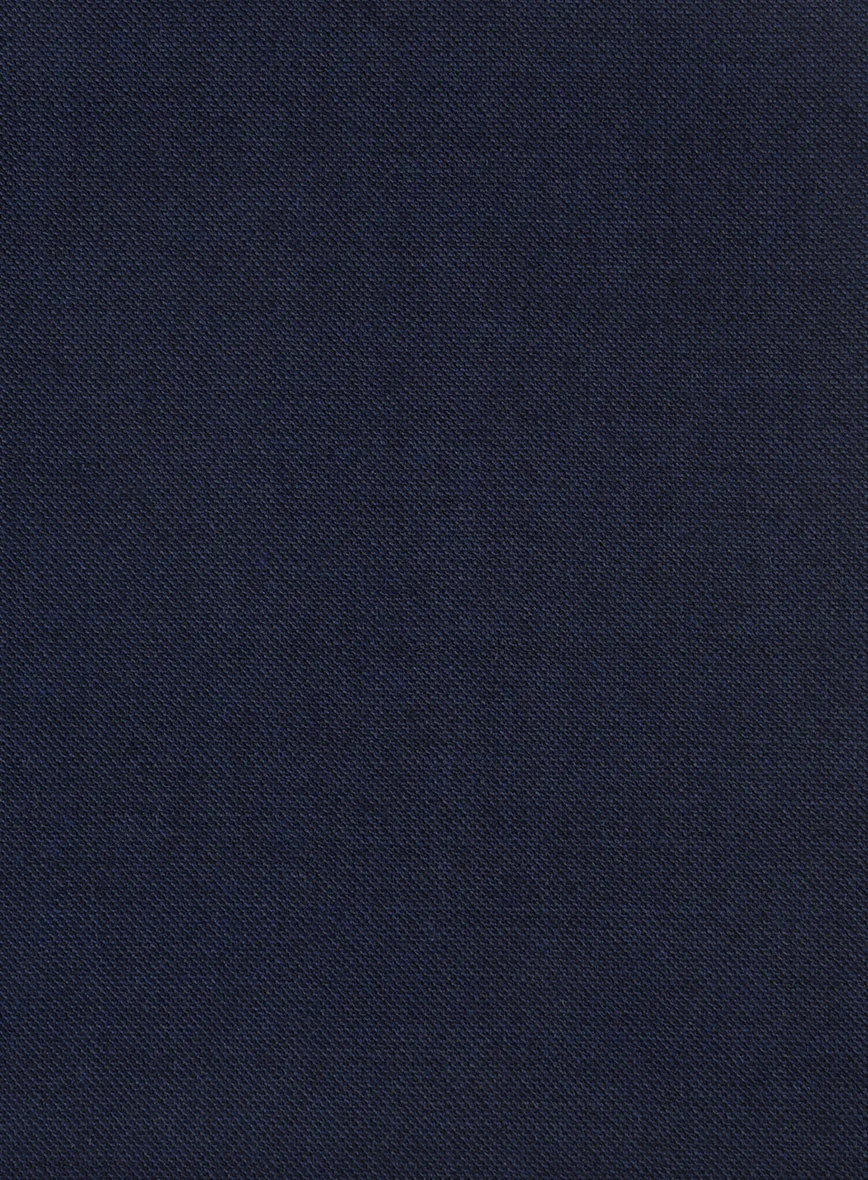 Hardy Minnis Blue Sharkskin Wool Jacket