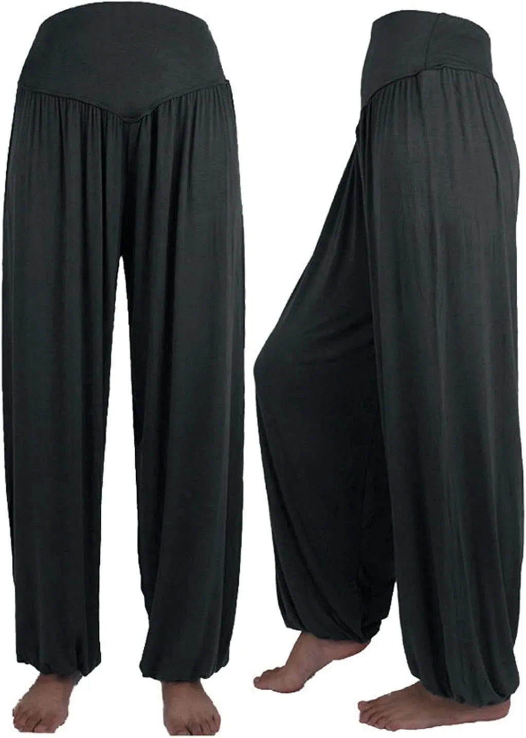 Harem Pants Women Modal Cotton Soft Yoga Pants for Sports Dance,Boho Plus Size Beach Pants Summer Baggy Joggers