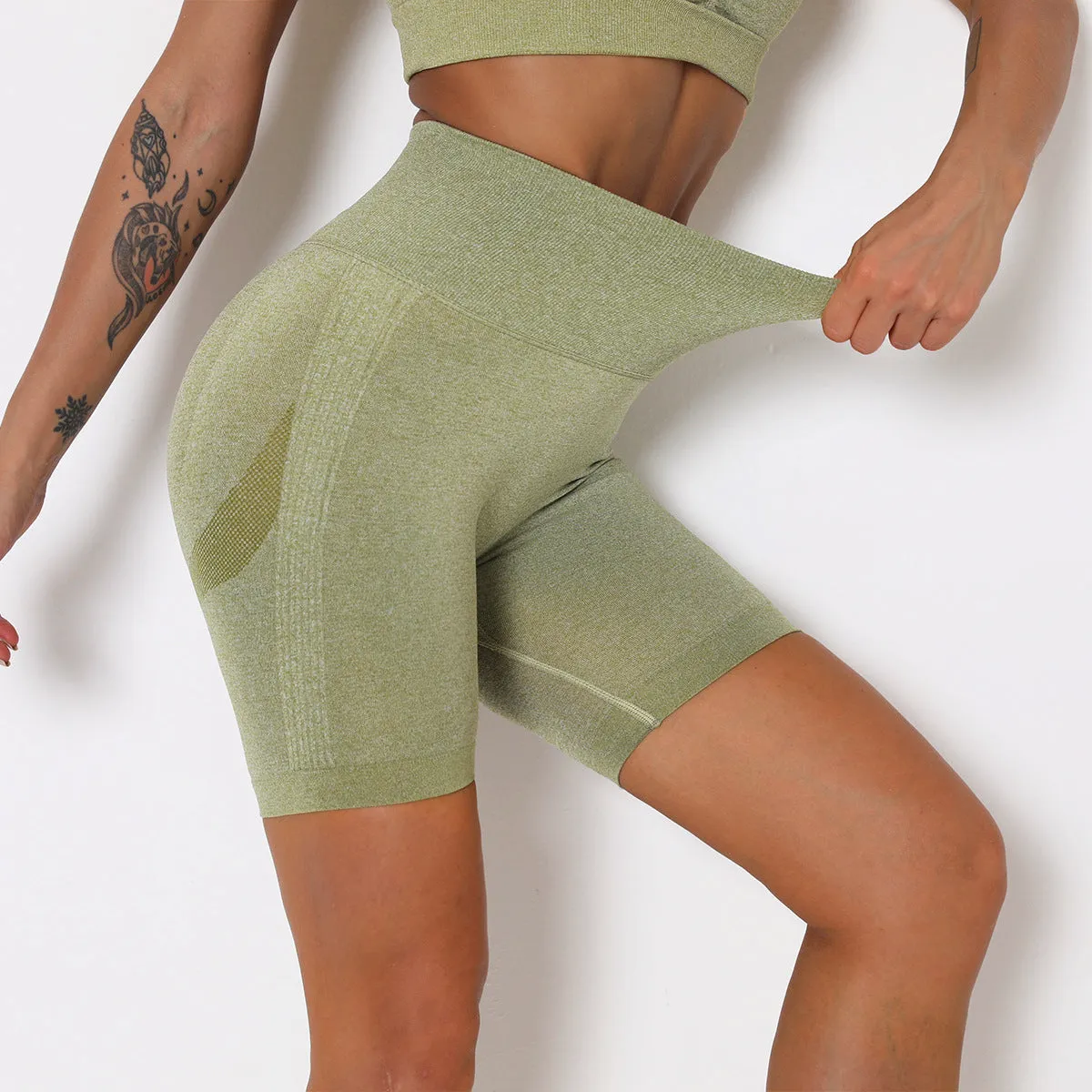 High Waist Gym Shorts