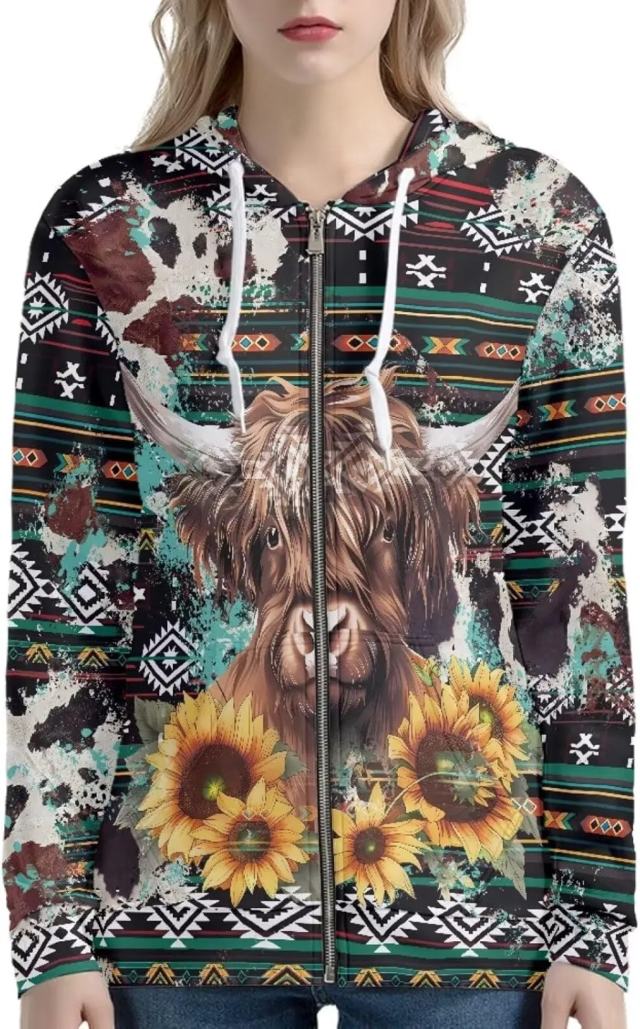 Hoodies for Women XS-5XL Long Sleeve Hooded Sweatshirts Fall Winter Jackets Fashion Clothes 2024