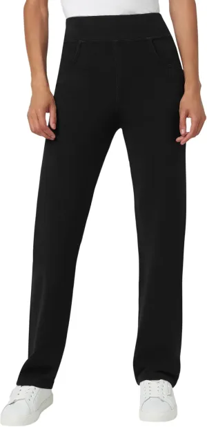 HUE Women's Super Soft Stretch High Rise Denim Leggings, No Side Seams