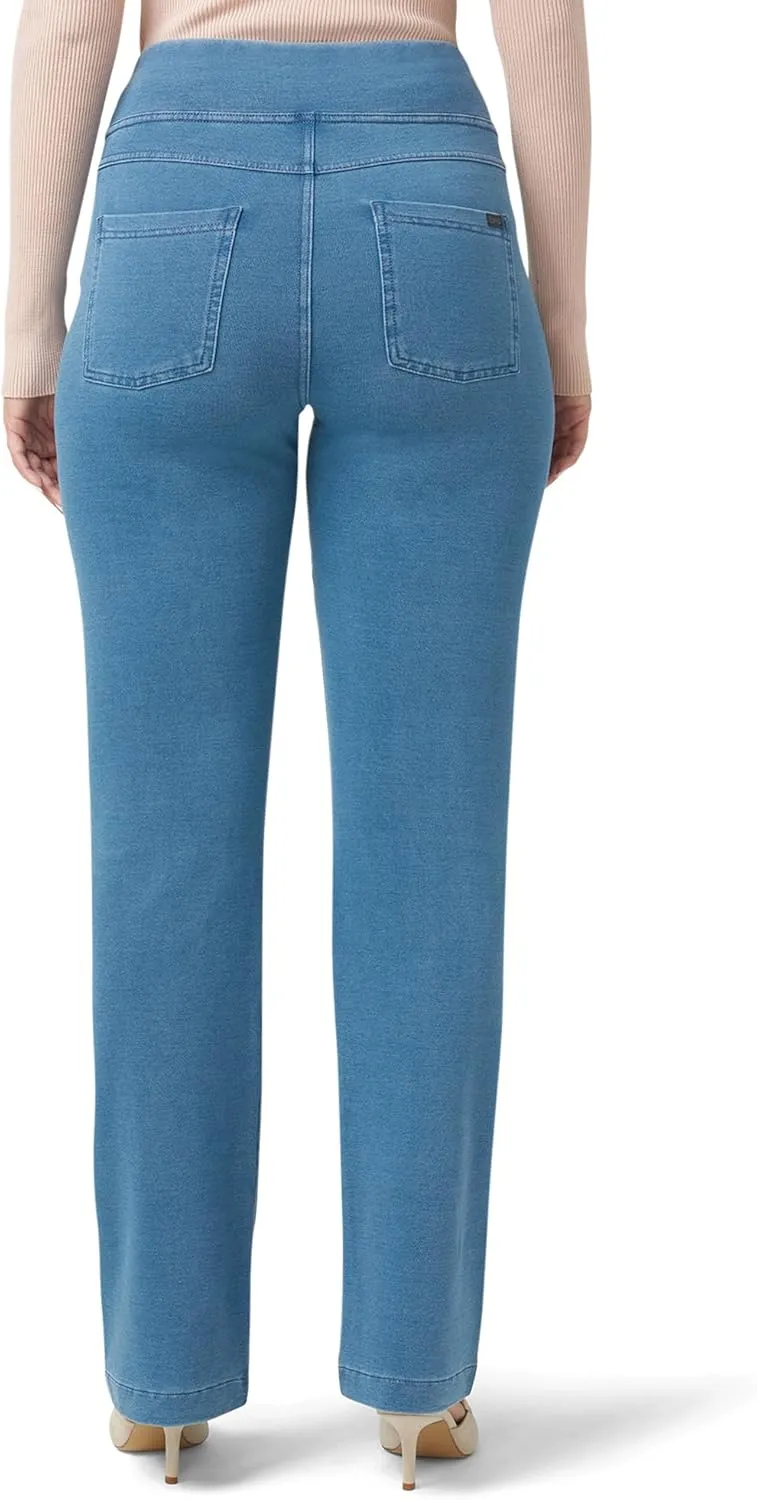 HUE Women's Super Soft Stretch High Rise Denim Leggings, No Side Seams