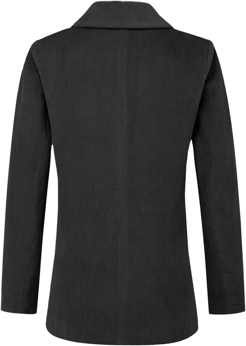 IDEALSANXUN Womens Corduroy Blazer Fall Winter Casual Blazer Dressy Suit Jackets