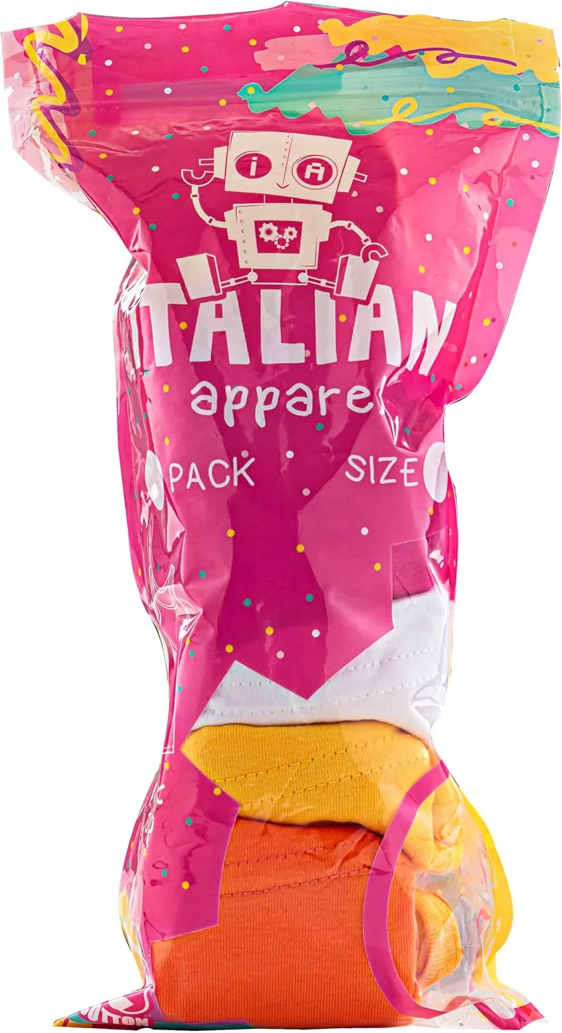 ITALIAN APPAREL - Toddler & Boys and Girls Shirts Tank TOP - 100% Cotton Imported Kids Uniforms Clothes Tshirts Underwear