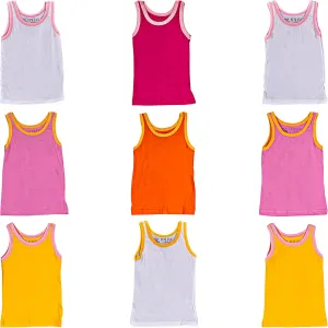 ITALIAN APPAREL - Toddler & Boys and Girls Shirts Tank TOP - 100% Cotton Imported Kids Uniforms Clothes Tshirts Underwear
