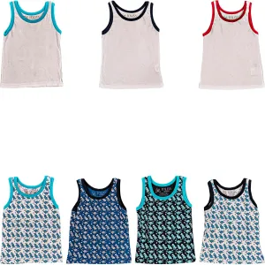 ITALIAN APPAREL - Toddler & Boys and Girls Shirts Tank TOP - 100% Cotton Imported Kids Uniforms Clothes Tshirts Underwear