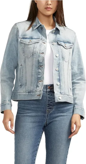 JAG Jeans Women's Kiara Classic Denim Jacket