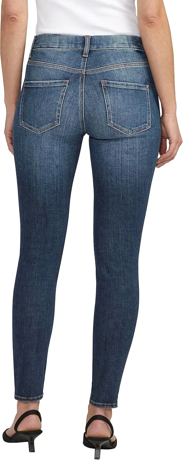 JAG Women's Maya Mid Rise Skinny Leg Jeans