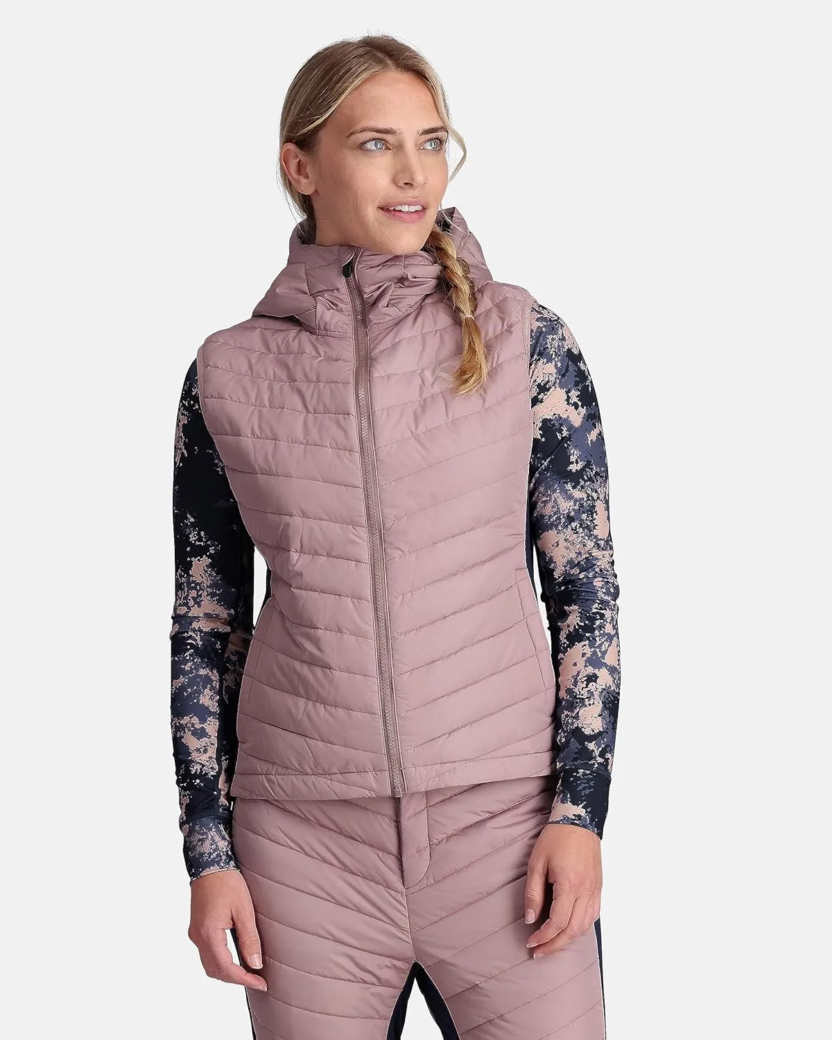 Kari Traa Eva Women's Down Vest, Lightweight Winter Jacket Women, Water-Resistant Down Jacket with Hood, Winter Outerwear