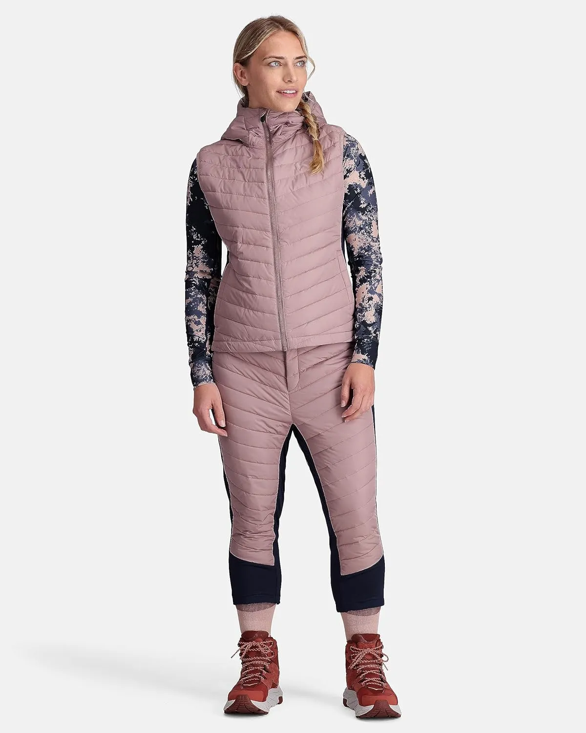 Kari Traa Eva Women's Down Vest, Lightweight Winter Jacket Women, Water-Resistant Down Jacket with Hood, Winter Outerwear