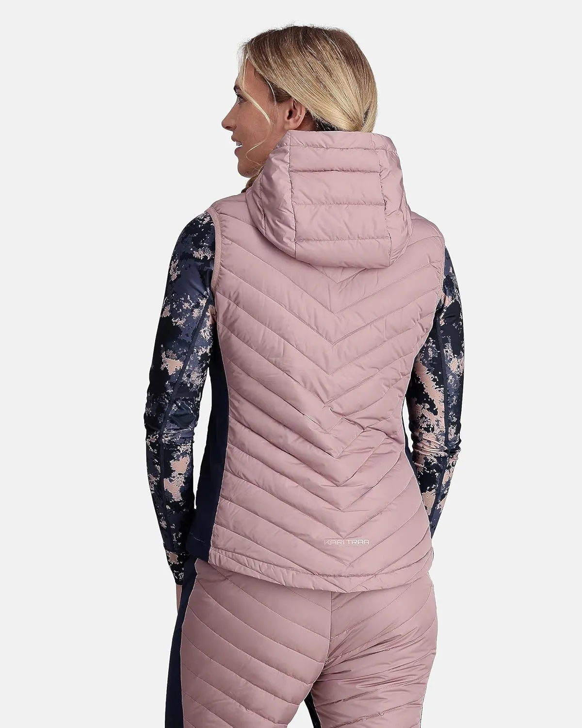 Kari Traa Eva Women's Down Vest, Lightweight Winter Jacket Women, Water-Resistant Down Jacket with Hood, Winter Outerwear