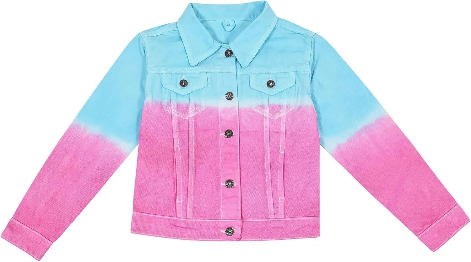 Kids Girls Jackets Designer Denim Style Fashion Jean Jacket Coat New Age 3-13 Yr