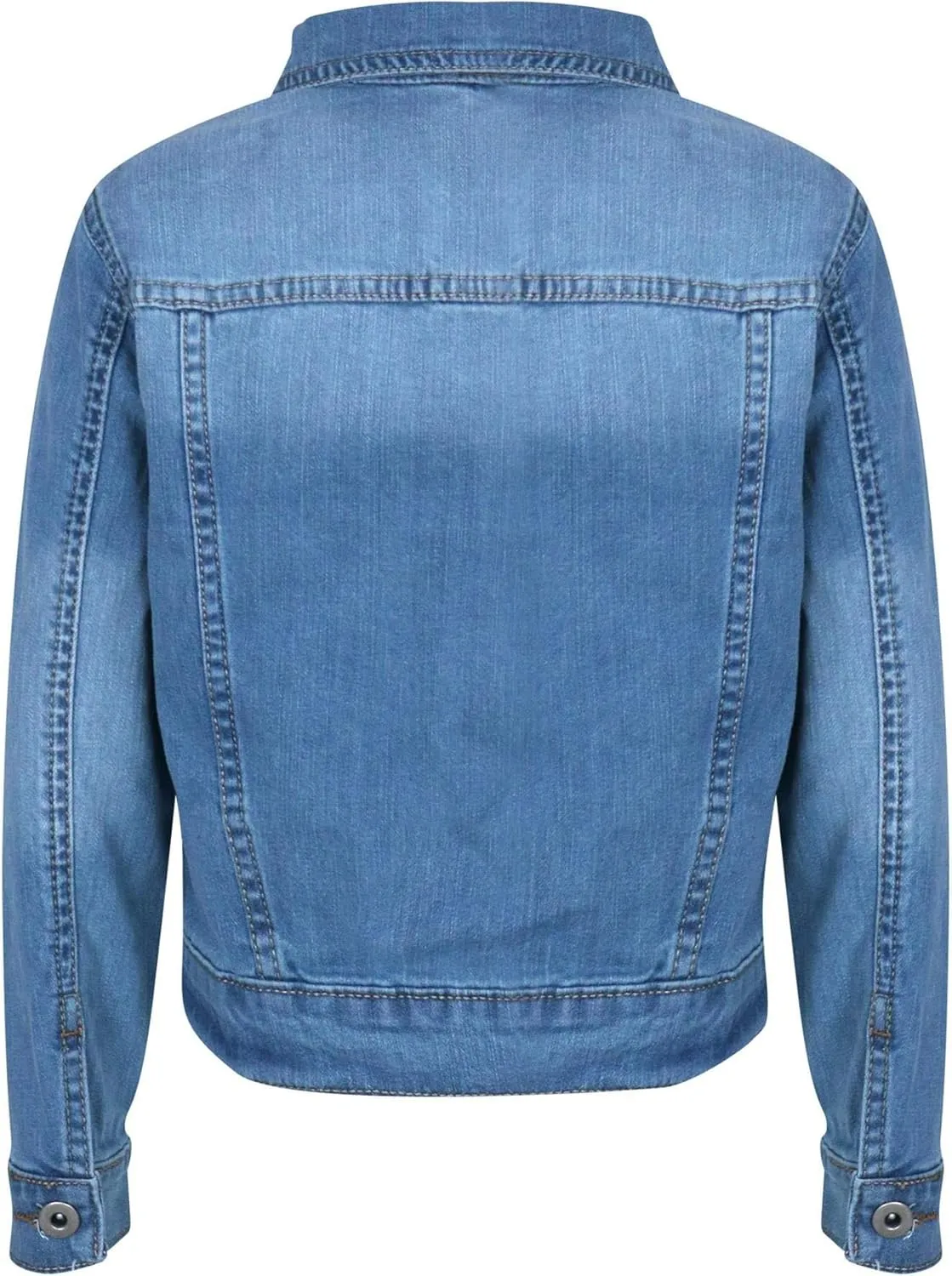 Kids Girls Jackets Designer Denim Style Fashion Jean Jacket Coat New Age 3-13 Yr
