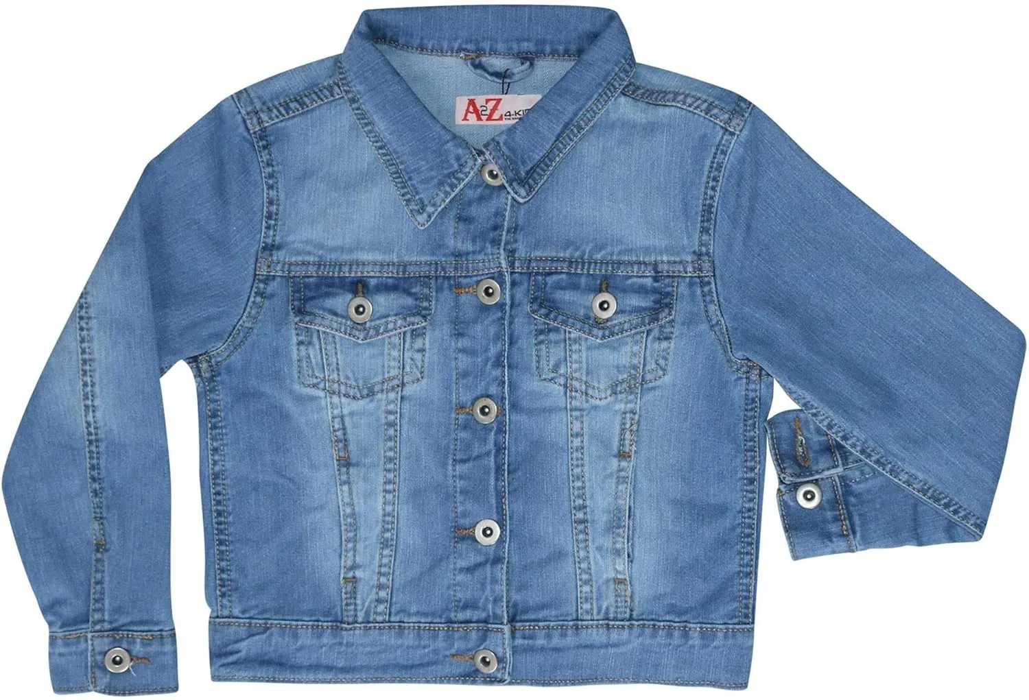 Kids Girls Jackets Designer Denim Style Fashion Jean Jacket Coat New Age 3-13 Yr