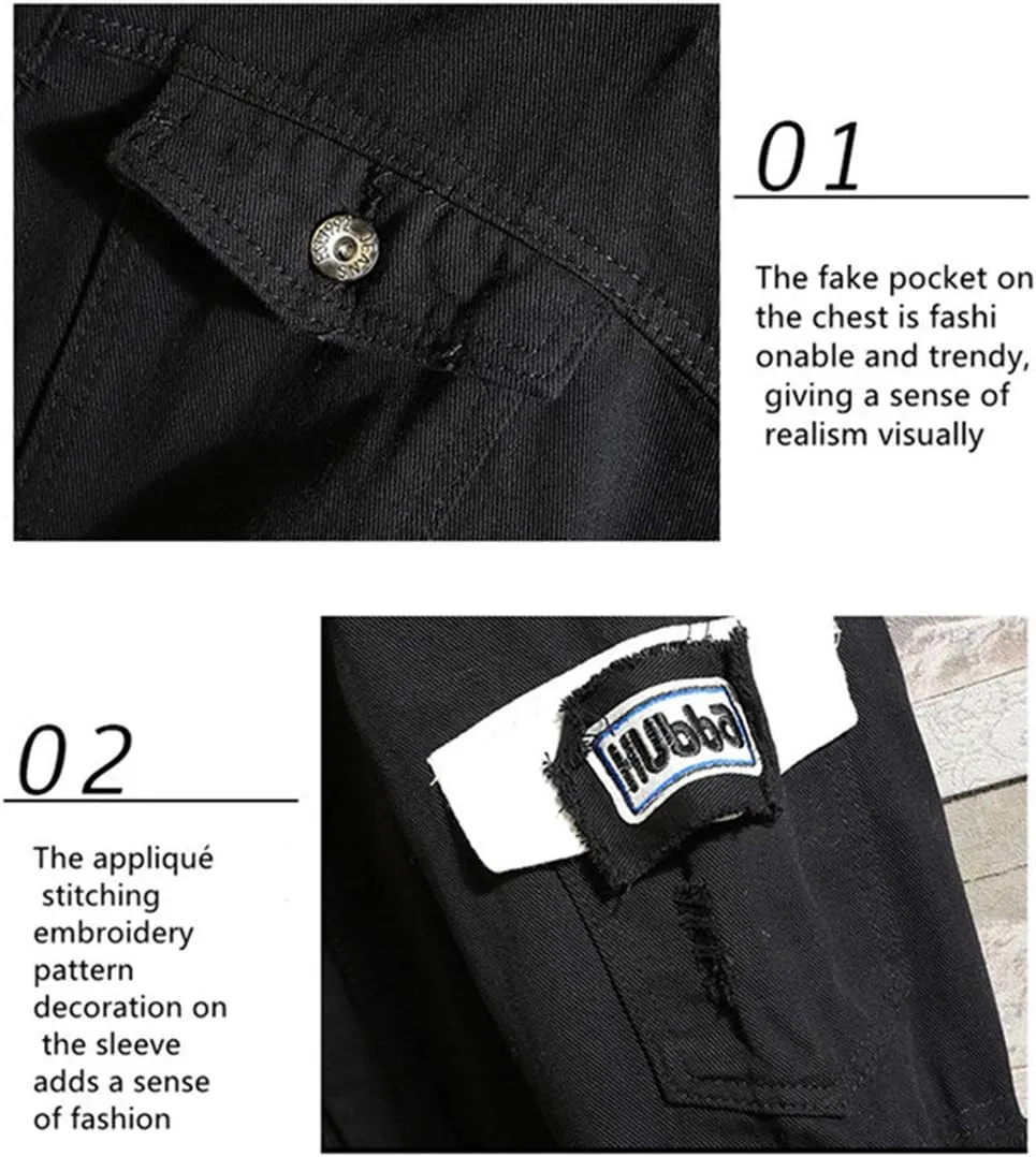 Kvikci Unisex Anime Gon Freecss Jeans Jacket Cosplay Hooded Sweatshirt coat Casual Jacket Outerwear