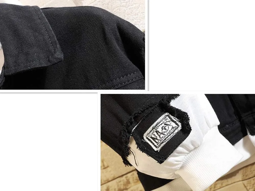 Kvikci Unisex Anime Gon Freecss Jeans Jacket Cosplay Hooded Sweatshirt coat Casual Jacket Outerwear