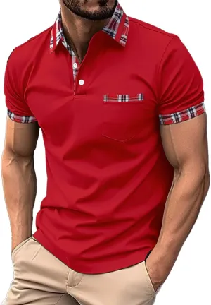 LCMTWX Polo Shirt Men 2024 Comfort Soft Loose Outdoor Sports Lapel Solid Color Camouflage Printing Raglan T Shirts for Man