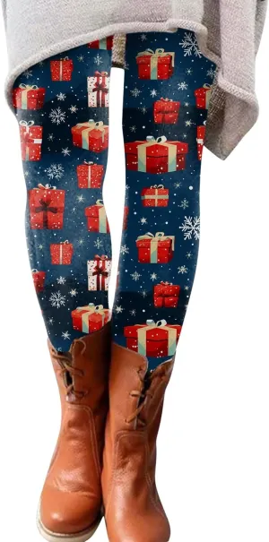Leggings for Women Leggings Full Length Micro Elastic Fashion Soft Daily Transparent White Ash S 5XL Fall & Winter