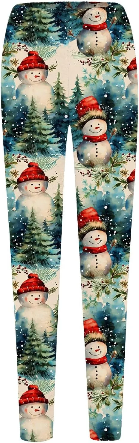 Leggings for Women Leggings Full Length Micro Elastic Fashion Soft Daily Transparent White Ash S 5XL Fall & Winter