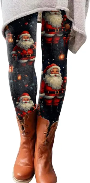 Leggings for Women Leggings Full Length Micro Elastic Fashion Soft Daily Transparent White Ash S 5XL Fall & Winter